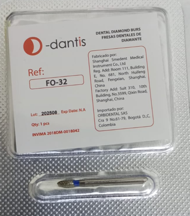 FRESA DE DIAMANTE DANTIS 4 FRESA DE DIAMANTE DANTIS - Imagen 4