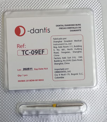 FRESA DE DIAMANTE DANTIS 5 FRESA DE DIAMANTE DANTIS - Imagen 5