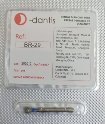 FRESA DE DIAMANTE DANTIS 7 FRESA DE DIAMANTE DANTIS - Imagen 7