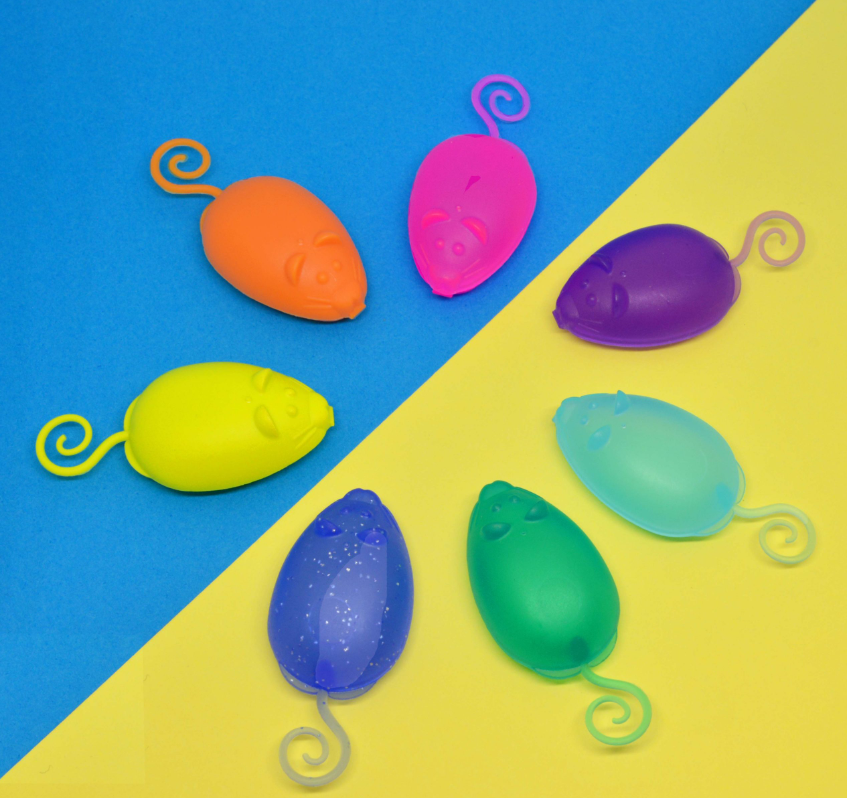 Ratones De Plástico Para Guardar Dientes 3 Ratones De Plástico Para Guardar Dientes - Imagen 3