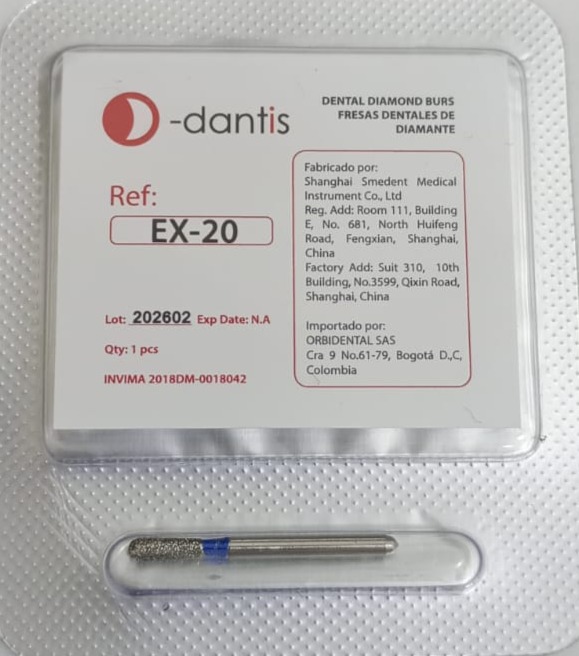 FRESA DE DIAMANTE DANTIS 10 FRESA DE DIAMANTE DANTIS - Imagen 10
