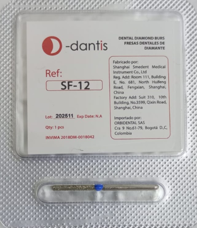 FRESA DE DIAMANTE DANTIS 11 FRESA DE DIAMANTE DANTIS - Imagen 11