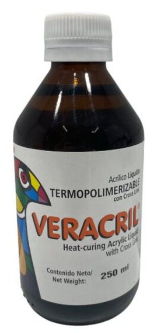 Acrílico Líquido Termopolimerizable 1 Acrílico Líquido Termopolimerizable