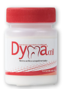 Acrílico dental Dymacril® autopolimerizable color diente x 40g