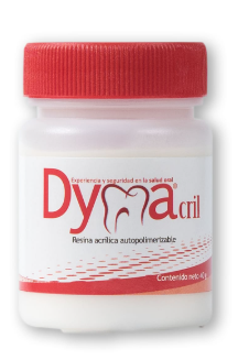 Acrílico dental Dymacril® autopolimerizable color diente x 40g 1 Acrílico dental Dymacril® autopolimerizable color diente x 40g