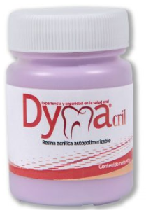 Acrílico dental Dymacril® autopolimerizable morado x 40g